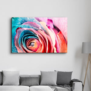 Flowerina | Glass Wall Art - Artdesigna