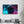 Neon Stage | Glass Wall Art - Artdesigna