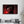 The Evil Behind The Red | Glass Wall Art - Artdesigna