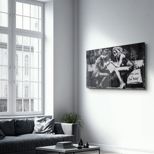 Gerçek Aşk mı, Gerçek Para mı? - Cam Duvar Tablosu