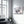 White Boats | Glass Wall Art - Artdesigna