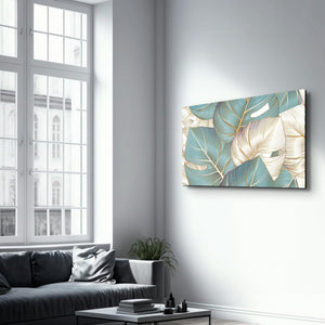 The Arums | Glass Wall Art - Artdesigna