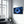 Blue Daisy | Glass Wall Art - Artdesigna