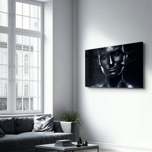 Black Magnet | Glass Wall Art - Artdesigna