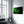 Green Smoke | Glass Wall Art - Artdesigna