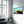 Kayak and Sunset on the Beach | Glass Wall Art - Artdesigna