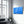 Blue Leaf | Glass Wall Art - Artdesigna
