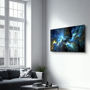 Myth of The Sky Glass Wall Art - Artdesigna