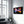 Colored Face Off | Glass Wall Art - Artdesigna