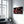 Red and Black Flowers | Glass Wall Art - Artdesigna