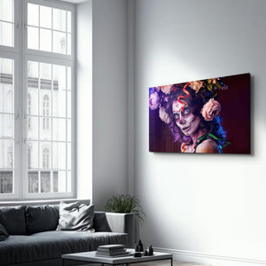 Hallowen | Glass Wall Art - Artdesigna