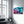 Pink and Blue Smokes | Glass Wall Art - Artdesigna