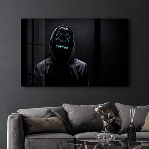 The X Eyes V1 | GLASS WALL ART - ArtDesigna Glass Printing Wall Art