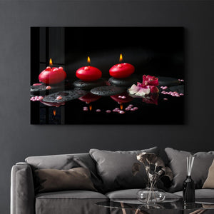 Spa 2 | Glass Wall Art - Artdesigna