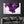 Purple Smoke | Glass Wall Art - Artdesigna