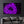Water Drops - Purple Heart | Glass Wall Art - Artdesigna