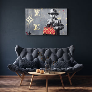 Zengin Mi Doğdun? - Cam Duvar Tablosu