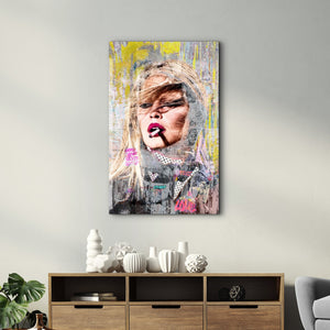 Glass wall art by Artdesigna titled "The World is Yours" featuring vibrant glass design by Mr. Pablo Costa.