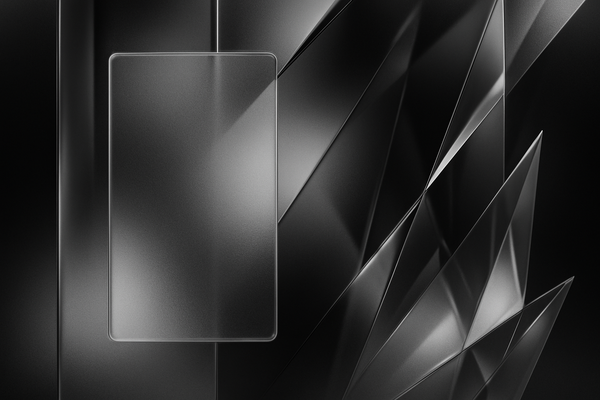 glass effect background motiv black and white