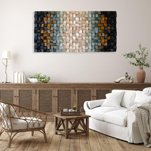 Mother Earth | Premium Wood Handmade Wall Sculpture - Limited Edition - Artdesigna